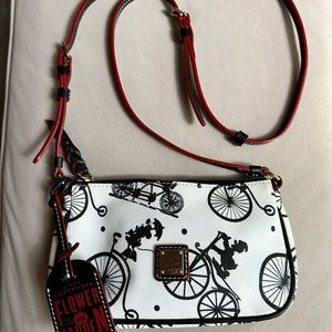 Authentic Disney Dooney & Burke Flower and Garden Festival crossbody bag.